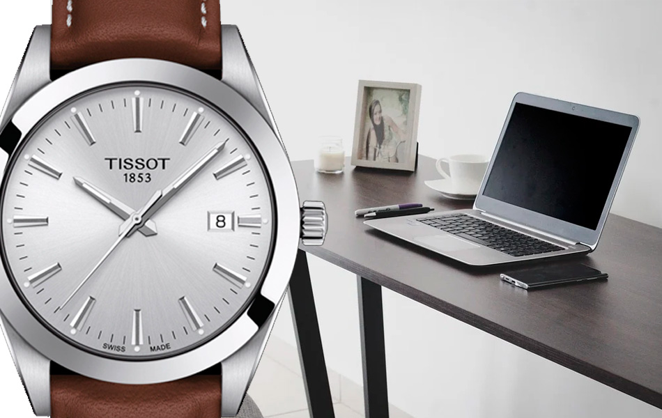 El Tissot Gentleman T127.410.16.031.00 elegante y refinado